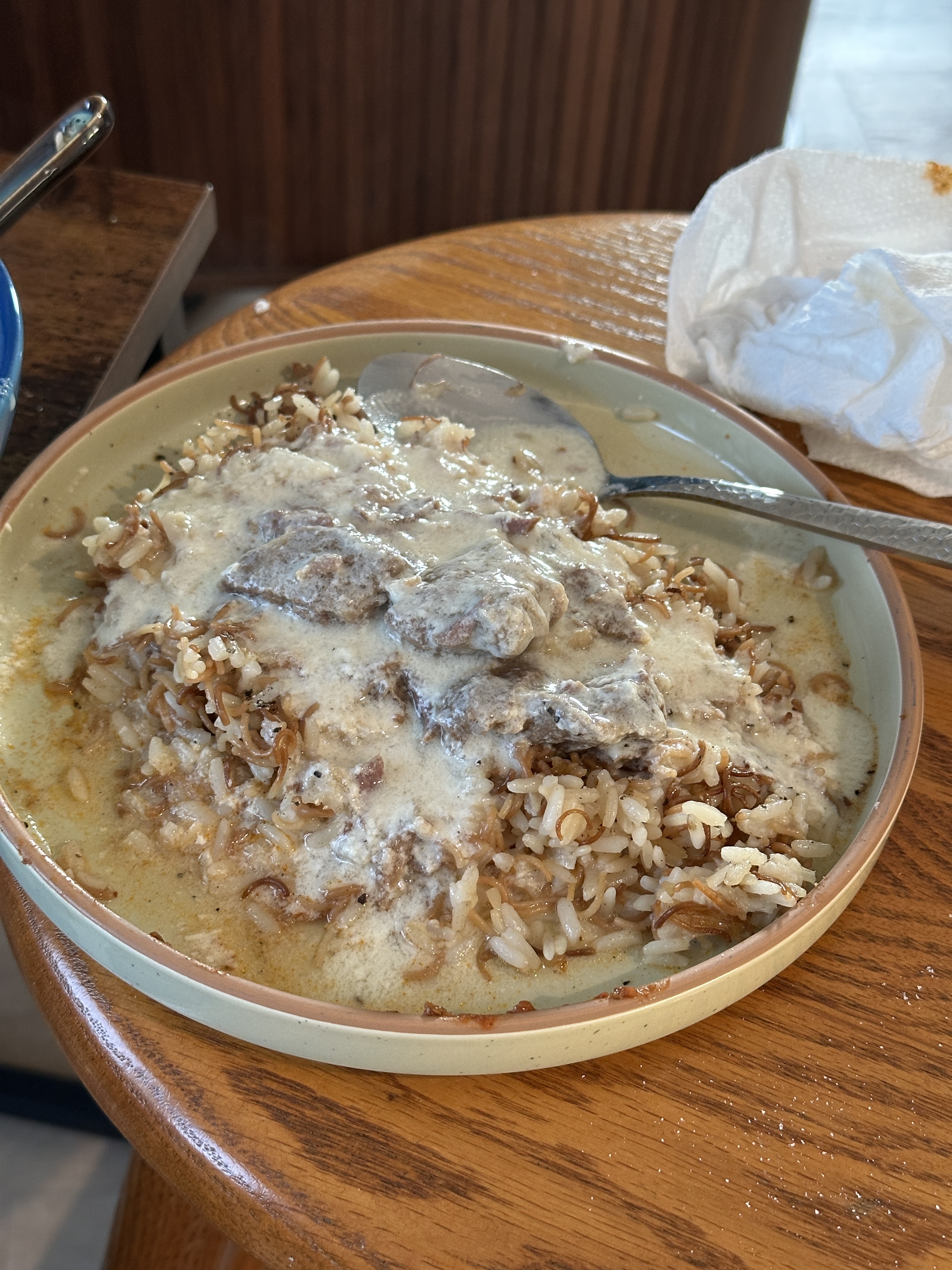 Rice with vermicelli and shakria